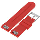 Silicone Strap Watchband for Garmin Descent Mk1 Fenix5X/3/3HR(Red)