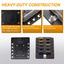 for Truck Marine Car Accessory Block Fuse Box Blade Fuse Holder Plastic Cover