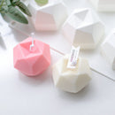 Rhombus Ball Candle Mold Geometric Shape Dessert Mousse Silicone Mould (A) Newly
