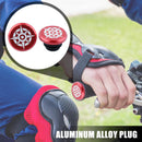 2pcs Aluminum Handlebar End Caps Plugs for MTB Road Folding Bike (Red 1) Newly