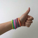 12Pcs/Set Multiplication Tables Silicone Bracelet Learn Education Math M1X9