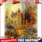 Full Embroidery Building Counted Cross Stitch 14CT 2 Strand Cotton Kit
