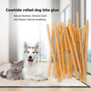 20pcs Dog Molar Chew Sticks Puppy Cowhide Safety Pets Cleaning Teeth Toys Newly