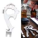 20 In 1 EDC Outdoor Survival Kit Wrench Opener Screwdriver Keychain Hanging