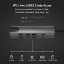USB C Hub 5 in 1 USB Type C Hub with 4K HDMI Output USB 3.0 2.0 RJ45 PD Charging