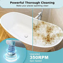 Electric Cleaning Brush Cordless Power Shower Scrubber And Cleaner Brus: