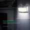3 Modes Waterproof LED Solar Lights PIR Motion Sensor Outdoor Garden Wall Lamp