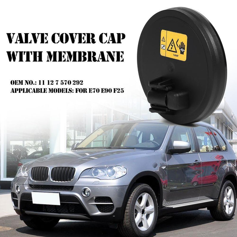 For 11127570292 Valve Cover Cylinder Head Cover Cap with Diaphragm Membrane
