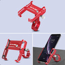 2pcs Bike Cell Phone Holder Handlebar Clip GUB P10  (Red)