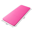 60x25cm Yoga Mat Non-slip Extra Thick Cushion for Beginner Fitness (Pink)