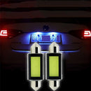 Canbus COB 39MM Car LED Reading Bulbs Festoon Light Dome Lamp C5W For 2Pcs