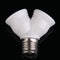 E27 Base Light Lamp Bulb Socket 1 to 2 Splitter Adapter Converter Socket Newly
