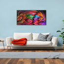 Hand Painted on Canvas DIY Colored Light Oil Paint By Numbers Drawing Kit Craft