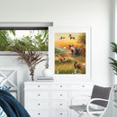 Forest Animals Oil Paint By Number DIY Acrylic Canvas Drawing Home Decorations