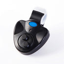 LED Light Fishing Bite Alarm Electronic Buzzer on Fishing Rod Alert (Black)