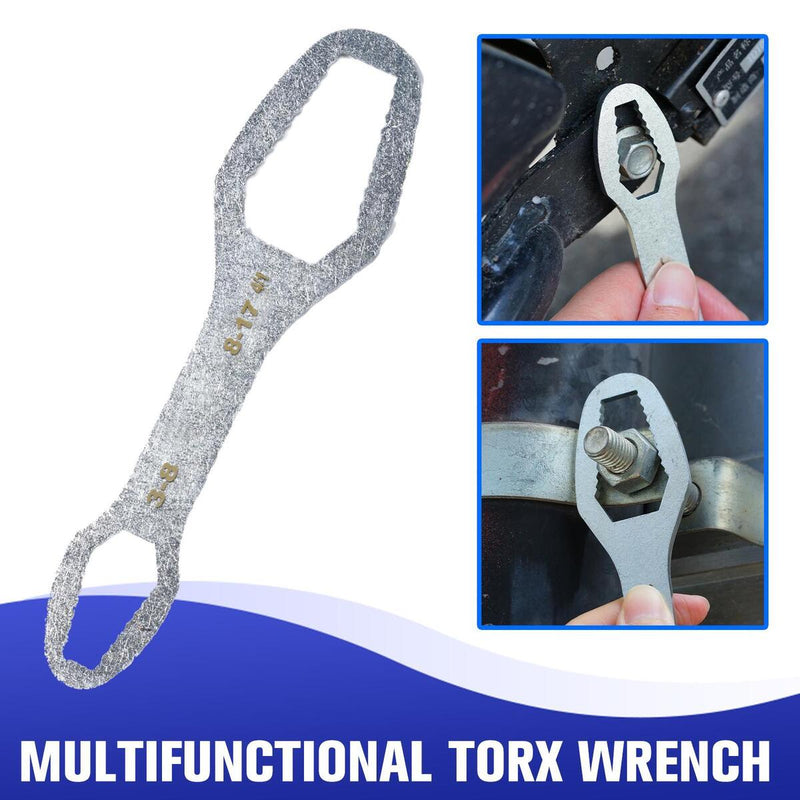150mm Torx Wrench Multifunctional Self-Tightening Spanner&