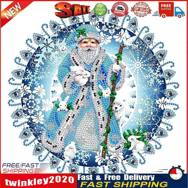 5D DIY Christmas Ornament Part Special Drill Diamond Painting Kit (HB161) Newly