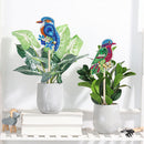 2x DIY Diamond Painting Plant Pot Plant Decor Stick Home Ornaments (HBJ17) Newly