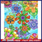 Colorful Flower Oil Paint By Numbers Kit DIY Acrylic Painting on Canvas Crafts