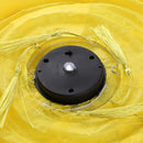 Solar Nylon Lantern Lamp Waterproof Hanging Light Festival Decor (Yellow)