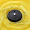 Solar Nylon Lantern Lamp Waterproof Hanging Light Festival Decor (Yellow)