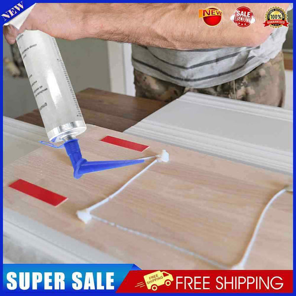 5Pcs Universal Caulk Nozzle Applicator Glue Sealant Finishing Tools for Kitchen