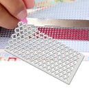 125 Diamond Painting Tools Square Drill Cross Stitch Point Drill Ruler (B) Newly