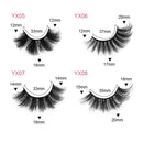 Eye Extension Tools False Eyelashes Fluffy Messy 8-25mm Lashes 6D Faux Mink