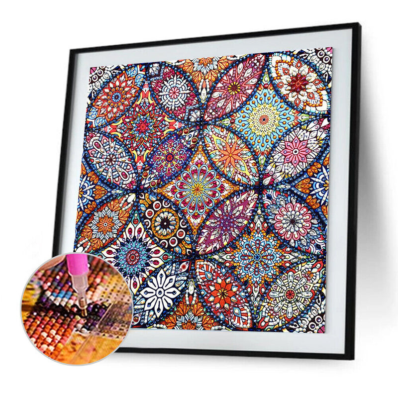 5D DIY Special-shaped Diamond Painting Flower Cross Stitch Embroidery Kit