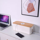 Data Cable Storage Box Organizer Electric Charger Wire Management Container