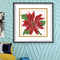 Partial Cross Stitch Kit December 14CT Counted DIY Needlework Decor (H434)