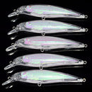 Lot 5pcs Blank Lure Bait Unpainted Crank bait Hard 11cm/11.7g Fishing G7U8