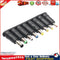 8pcs Angled Tips Universal Notebook Power Adapter Socket Plug Connector Newly