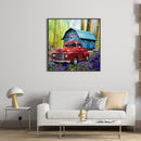 DIY Diamond Painting Kits Full Square Drill Forest Red Car Home Decoration Gifts