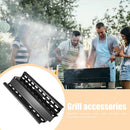 4pcs Adjustable BBQ Grill Heat Plate Shield Tent Kits Camping Equipment