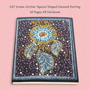 DIY Dream Catcher Special Shaped Diamond Painting 60 Page A5 Notebook Stationery