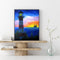 Evening Lighthouse Oil Paint By Numbers DIY Handpainted Canvas Home Decorations