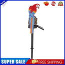 Solar Power LED Parrot Lawn Light Waterproof Garden Landscape Lamp (Red)
