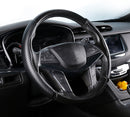 Car Steering Wheel Booster Non-Slip Cover Black Carbon Fiber Auto Accessories