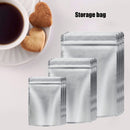 50pcs Mylar Bags for Food Storage Resealable Grain Bean Packaging Pouch Bag