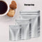 50pcs Mylar Bags for Food Storage Resealable Grain Bean Packaging Pouch Bag