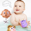 Bathtub Strong Suction Cups Non Toxic Windmill Bath Interactive Toys for Baby