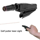 Smart Training Aid Golf Putter Pointer Plane Sight Corrector Aim X8Z2 Line I2D1