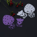 2pcs Mushroom Cutting Dies for DIY Metal Stencil Scrapbooking Emboss Craft-