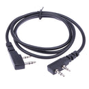 1m/3.28ft 2 Pin Clone Copy Cable for Puxing Wouxun Linton Kenwood Baofeng 2-Way