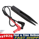 SMD Inductor Test Clip Probe Tweezers for Resistor Multimeter Capacitor Newly