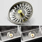 For Kitchen Sink Plug Strainer Drainer Steel Replacement Waste G4K3