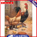 Diamond Painting 5D Full Round Drill Mosaic DIY Roaster Group Kit Bedroom Decor