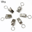 1Pcs Iron Curtain Clips Metal Hanging Hooks For Shower Curtains Sale Hot V4A7