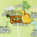 Boys Birthday Cake Topper Cake Inserted Card Dessert Decoration Cupcake Decor